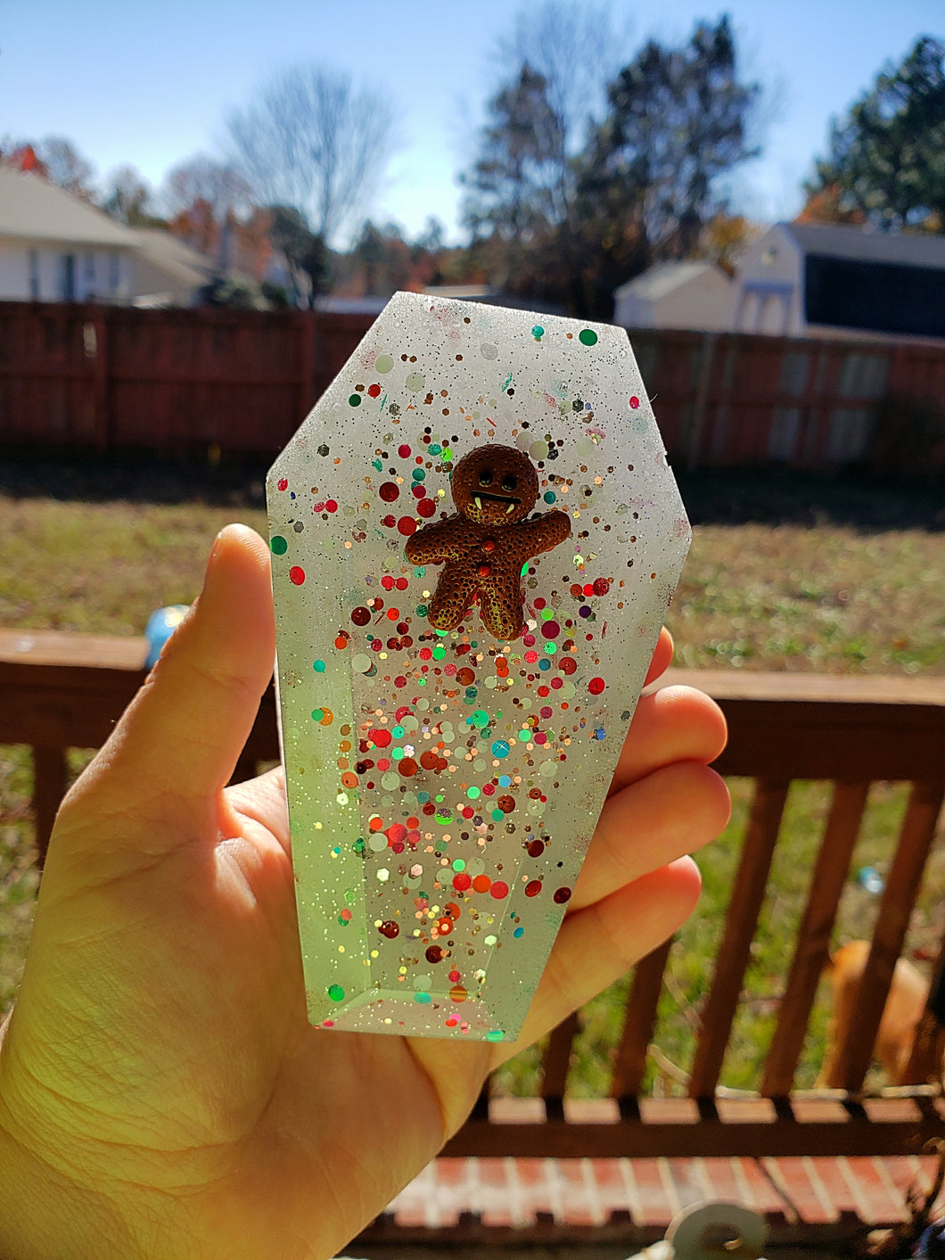Evil Gingerbread Man Casket🌙🎄